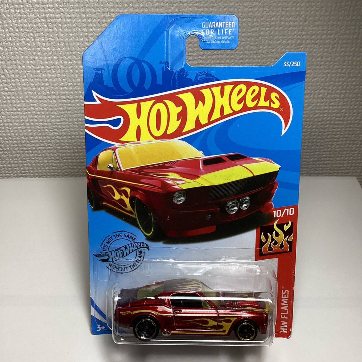 ☆ホットウィール☆ '67 シェルビー　GT-500 赤　フレイムス　Hot Wheels _画像2