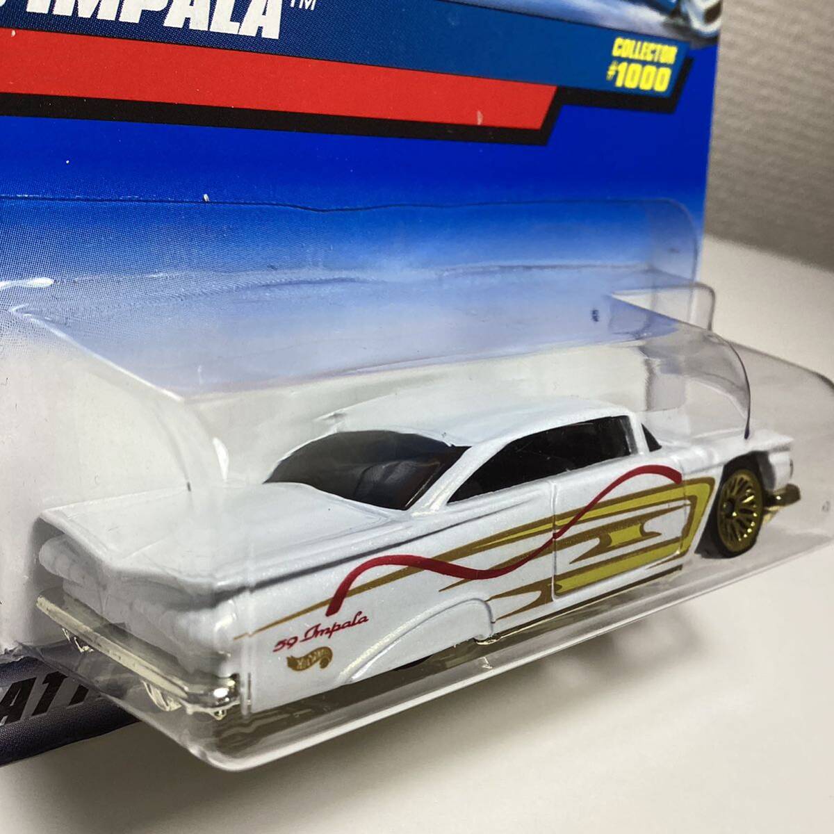 ☆ホットウィール☆ '59 シボレー　インパラ　白 Hot Wheels _画像4