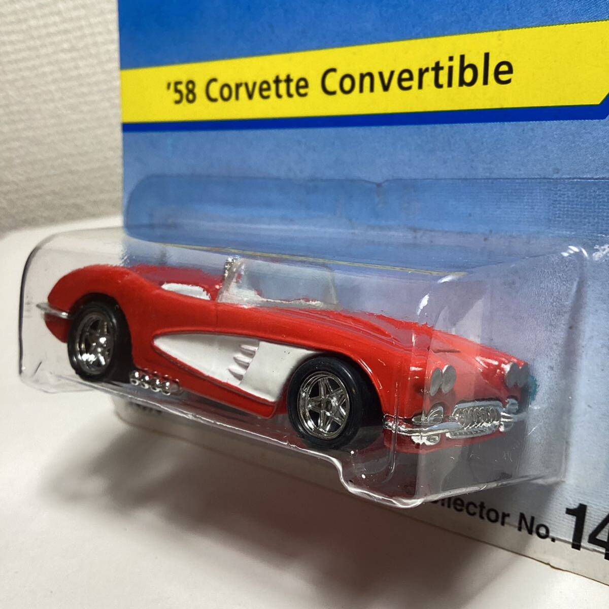 限定品 ☆ホットウィール☆ '58 シボレー　コルベット　コンバーチブル　Hot Wheels _画像3