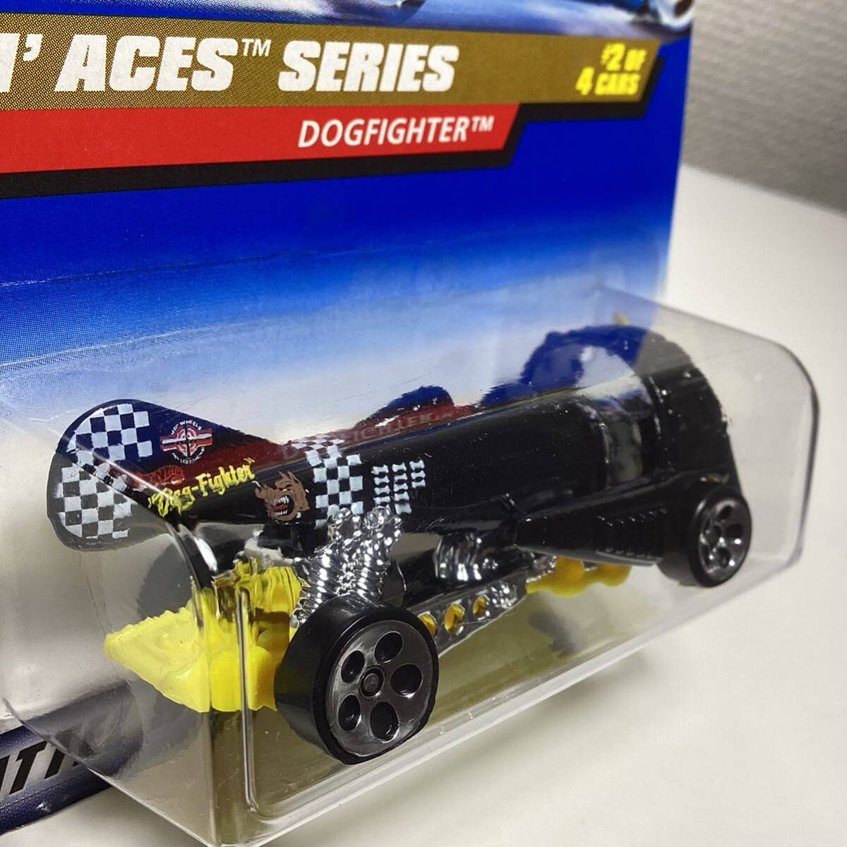 ☆ホットウィール☆ ドッグファイター 黒 Hot Wheels _画像4