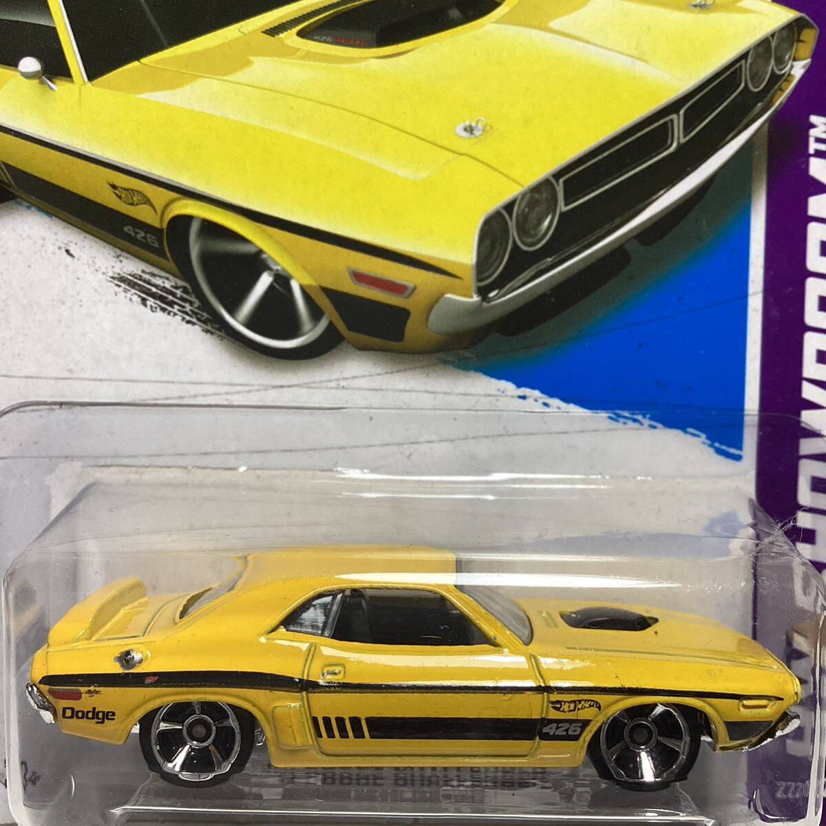 ☆ホットウィール☆ '71 ダッジ チャレンジャー 黄色 Hot Wheels _画像1