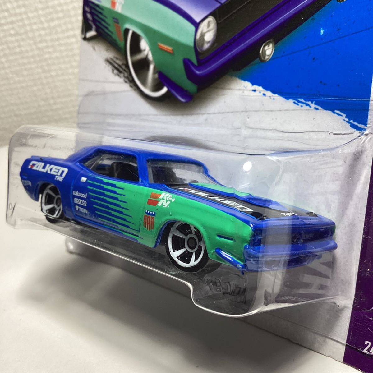 ☆ホットウィール☆ '70 プリマス　AAR クーダ　ファルケン　Hot Wheels _画像3