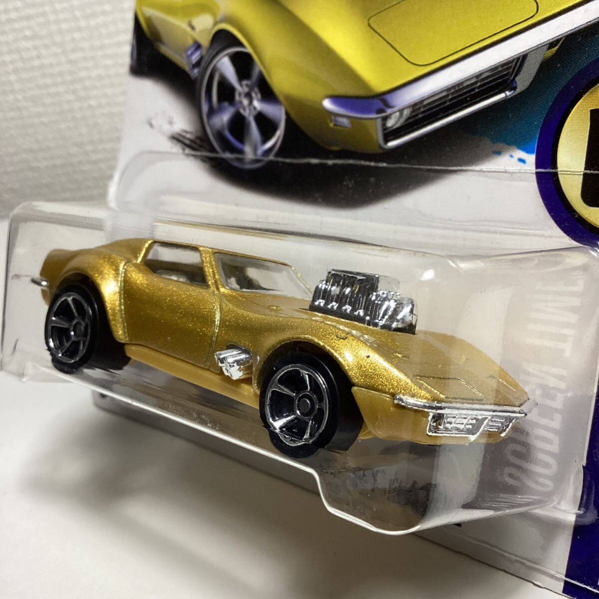 ☆ホットウィール☆ '68 シボレー　コルベット　ガスモンキー　ガレージ　Hot Wheels _画像3