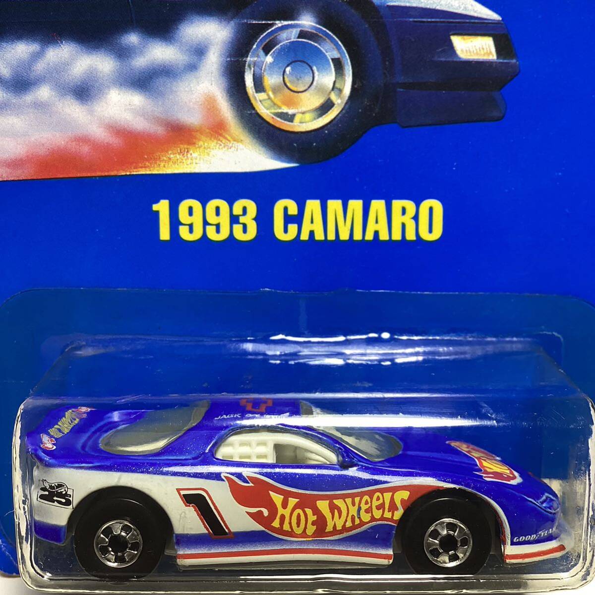 ☆ホットウィール☆ 1993 シボレー カマロ 青　レースチームシリーズ Hot Wheels _画像1