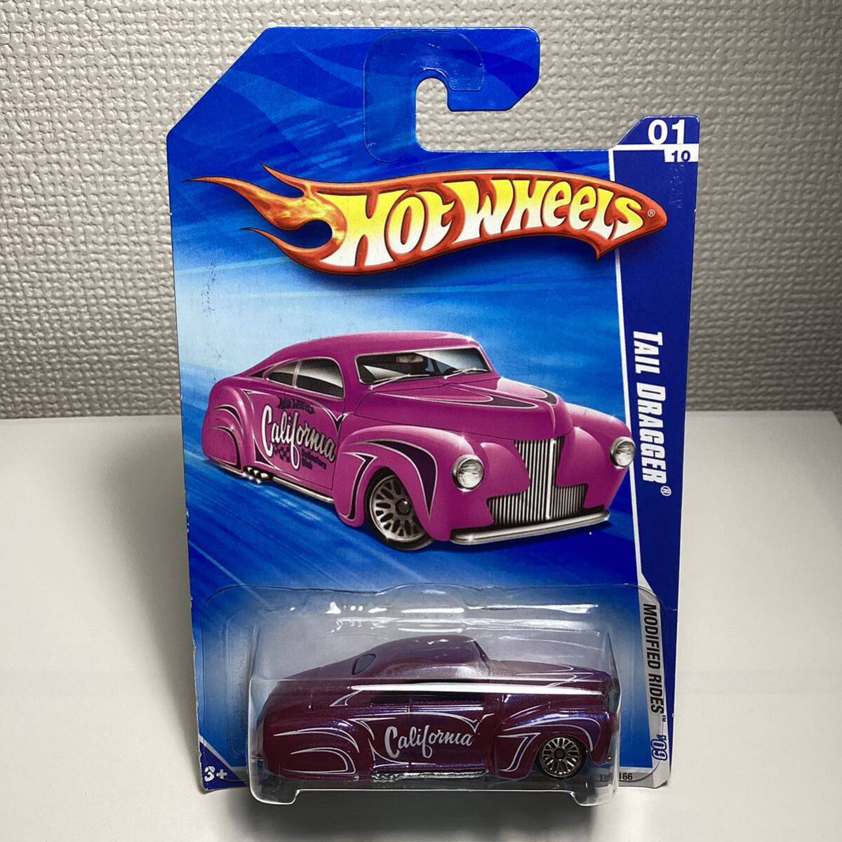 ☆ホットウィール☆ テイル ドラッガー 紫 Hot Wheels _画像2