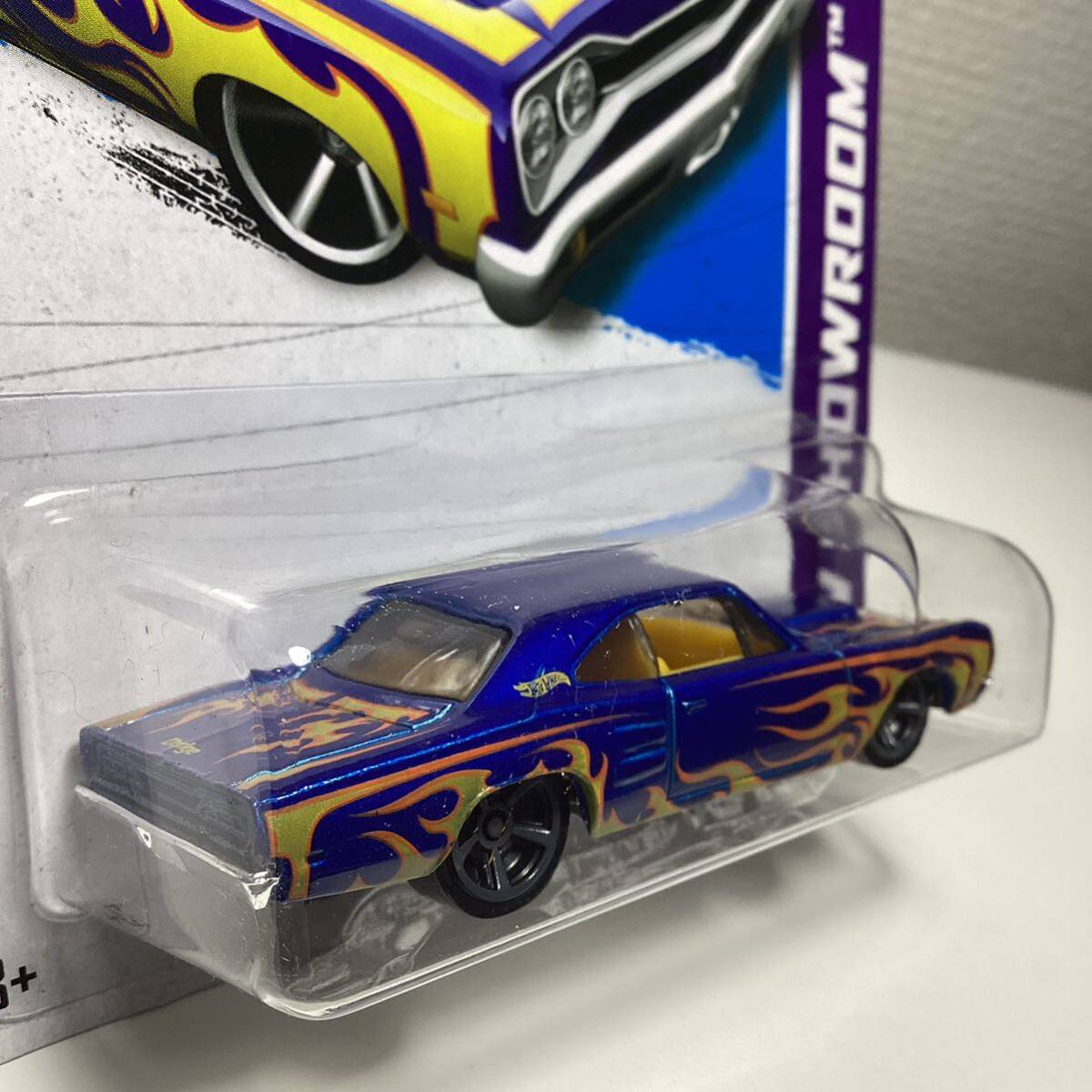 ☆ホットウィール☆ '69 ダッジ　コロネット　スーパービー　青　フレイムス　Hot Wheels _画像4