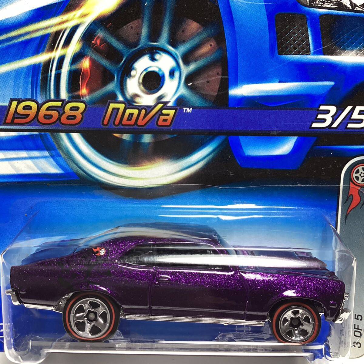 ☆ホットウィール☆ 1968 シボレー　ノバ　紫 Hot Wheels _画像1