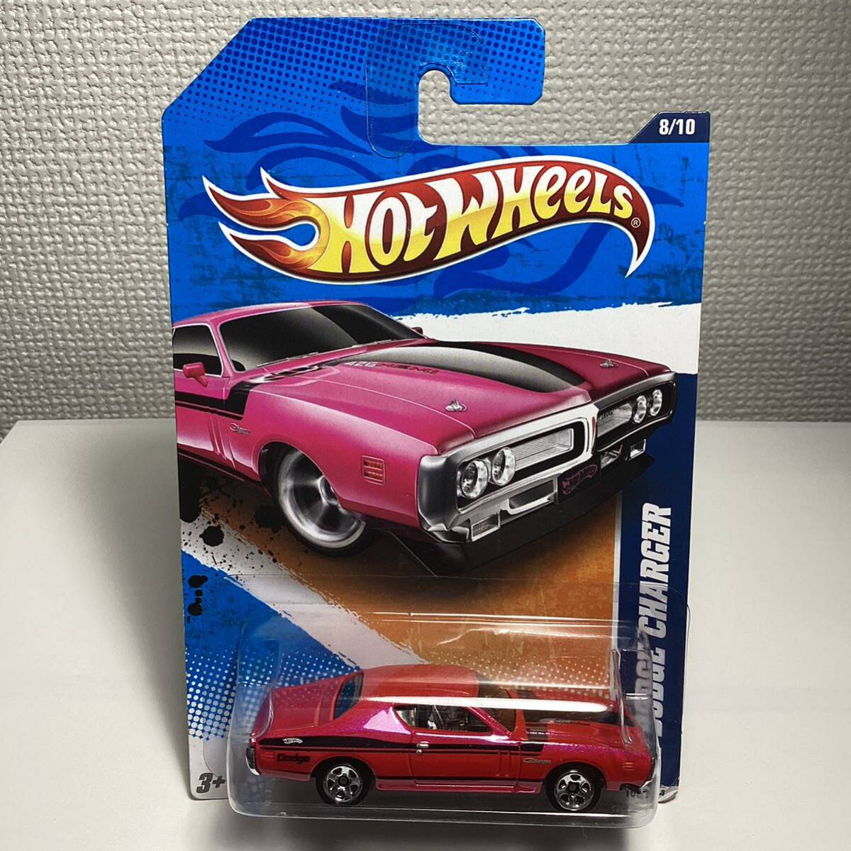 ☆ホットウィール☆ '71 ダッジ　チャージャー　ピンク　Hot Wheels _画像2