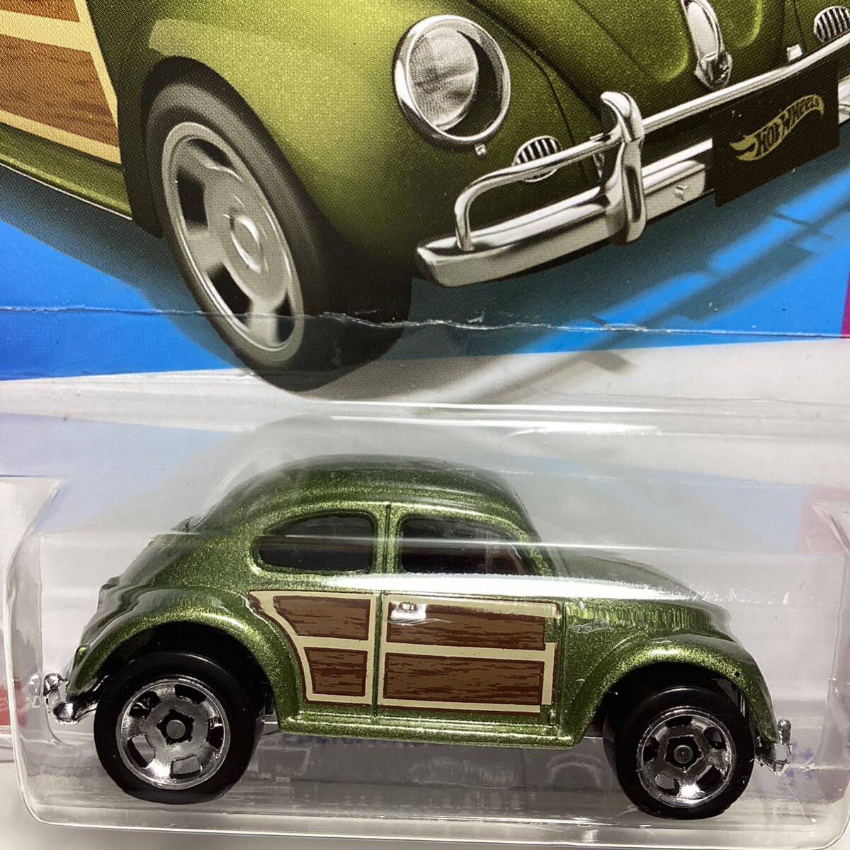 ☆ホットウィール☆ フォルクスワーゲン　ビートル　緑　Hot Wheels _画像1