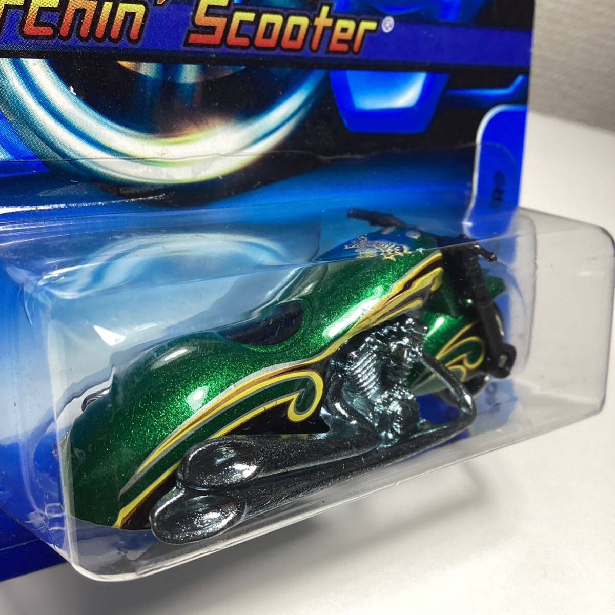 ☆ホットウィール☆ スコーチン　スクーター　緑　Hot Wheels _画像4