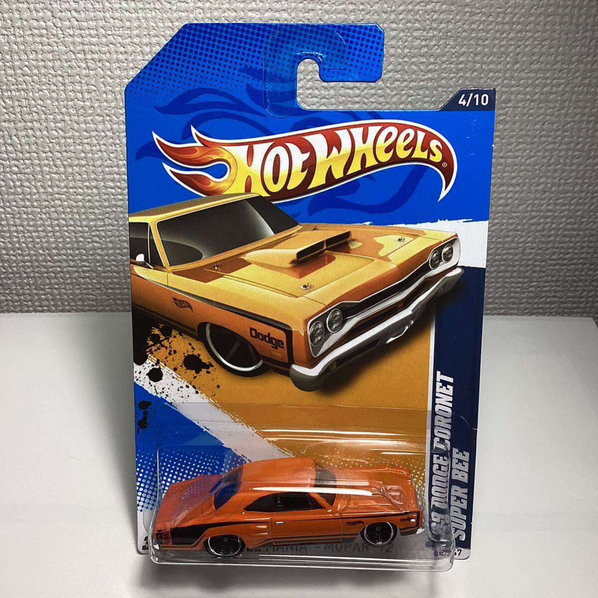 ☆ホットウィール☆ '69 ダッジ　コロネット　スーパービー　オレンジ Hot Wheels _画像2