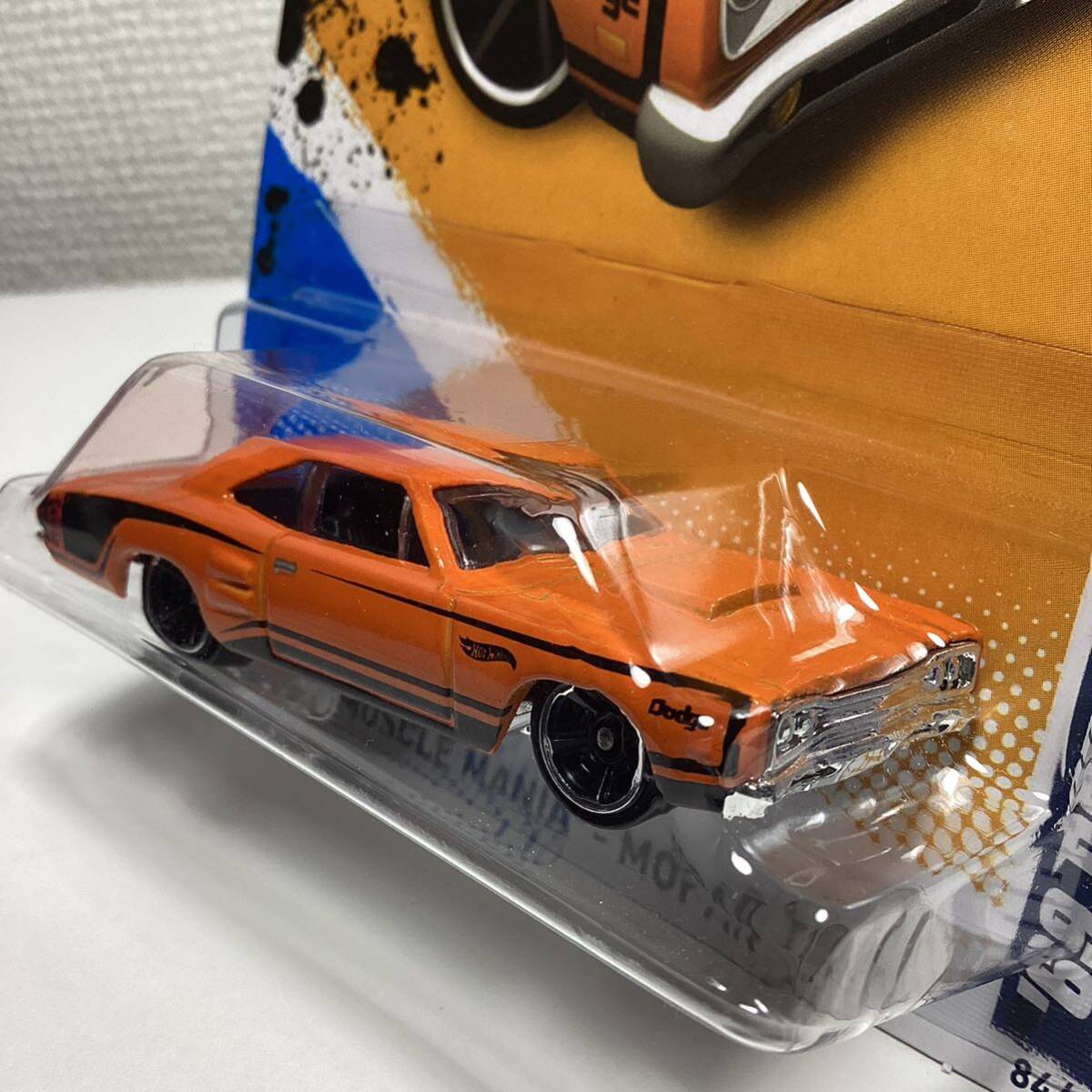 ☆ホットウィール☆ '69 ダッジ　コロネット　スーパービー　オレンジ Hot Wheels _画像3