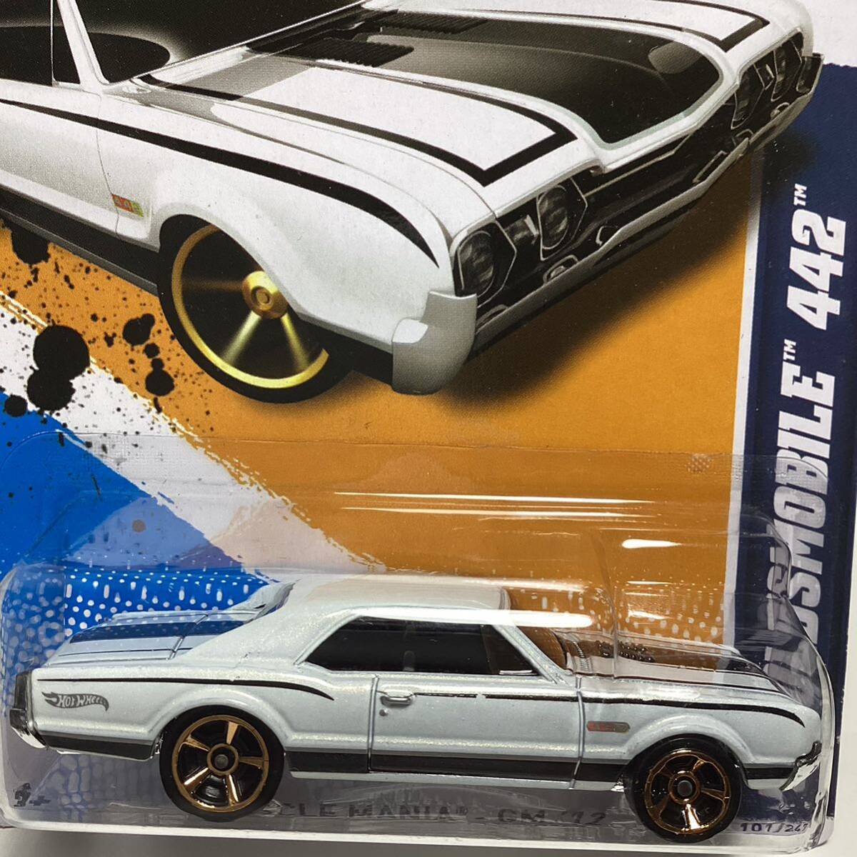 ☆ホットウィール☆ '67 オールズモビル　442 白　Hot Wheels _画像1