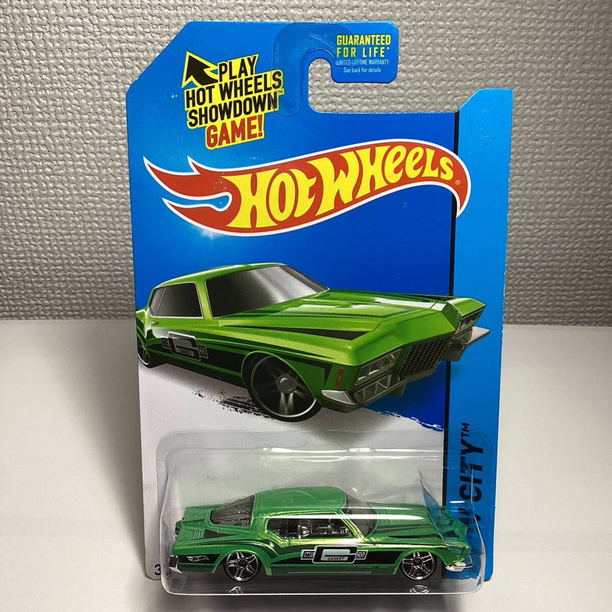 ☆ホットウィール☆ 1971 ビュイック　リビエラ　緑　Hot Wheels _画像2