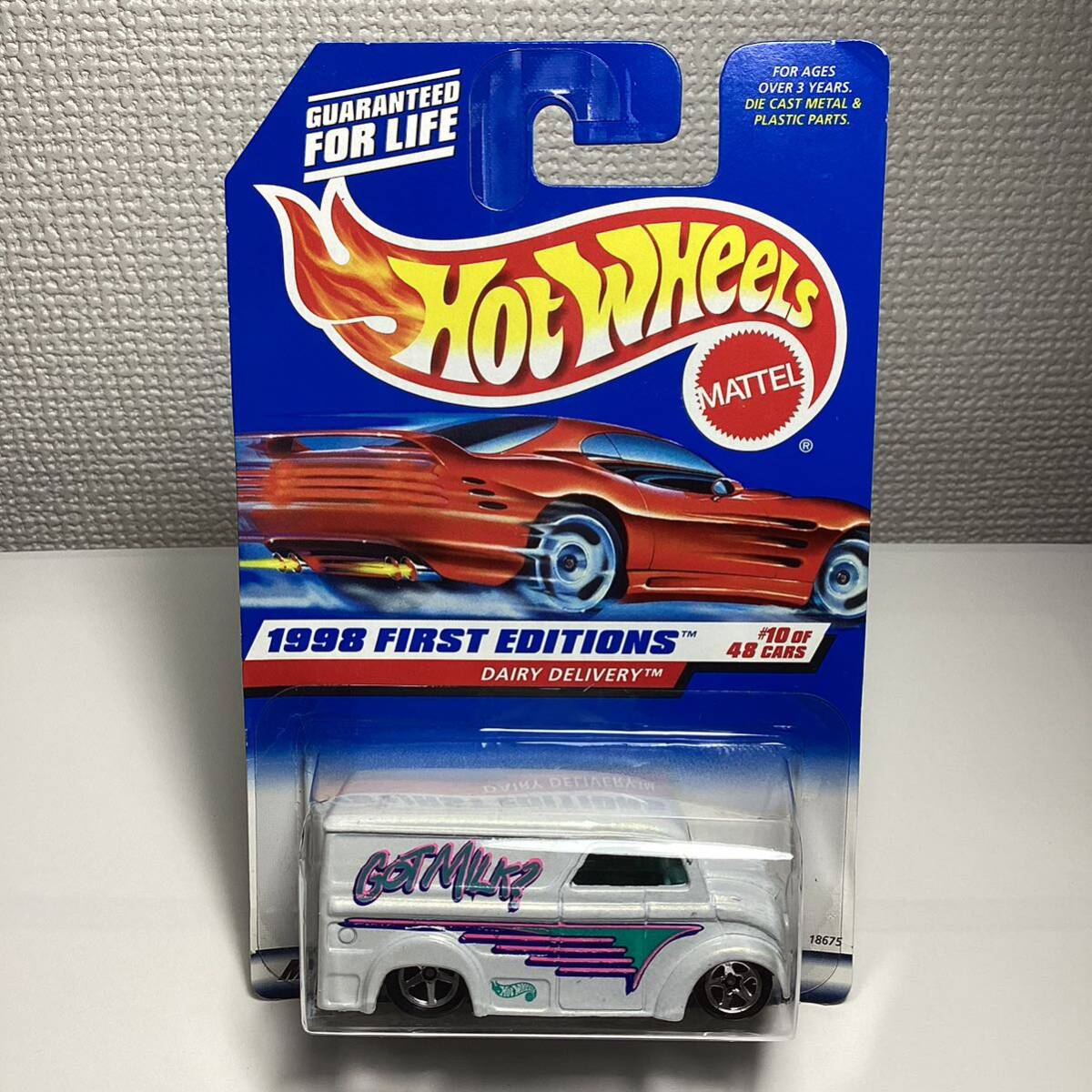 ☆ホットウィール☆ デイリー　デリバリー　白　Hot Wheels _画像2