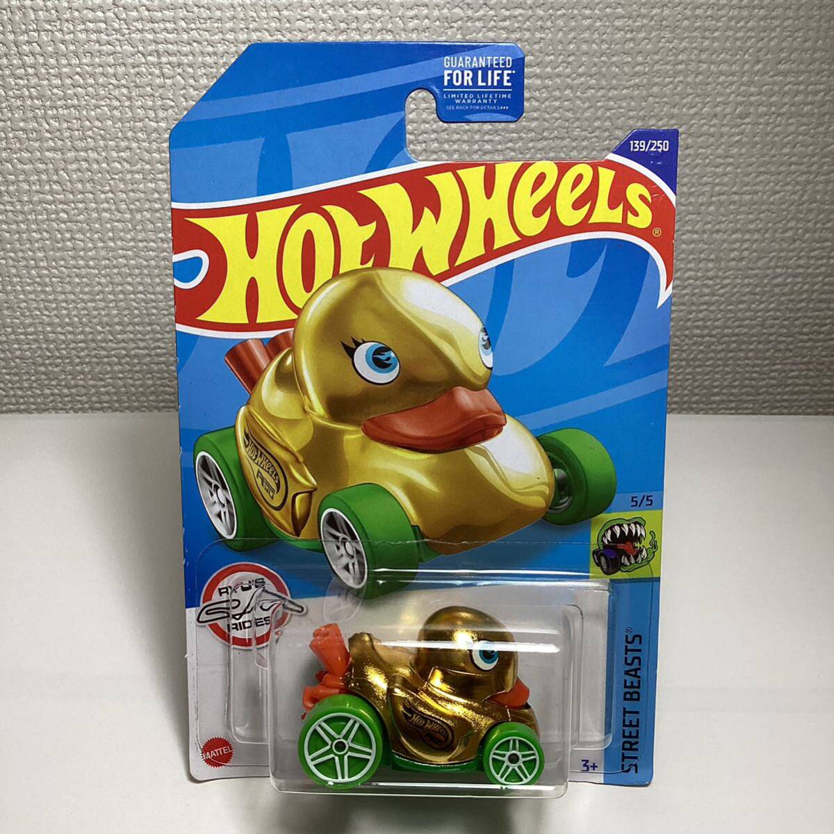 TREASURE HUNT!トレジャーハント！☆ホットウィール☆ ダックンロール　Hot Wheels _画像2