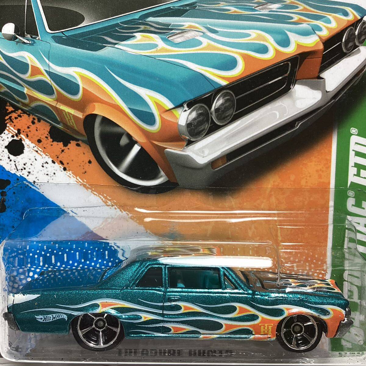 TREASURE HUNT!トレジャーハント！☆ホットウィール☆ '64 ポンティアック GTO ペイント難あり　Hot Wheels _画像1