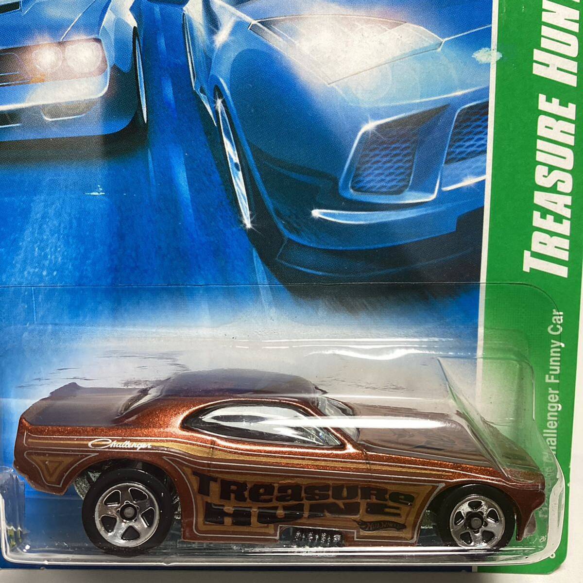 TREASURE HUNT!トレジャーハント！☆ホットウィール☆ ダッジ　チャレンジャー　ファニーカー　Hot Wheels _画像1