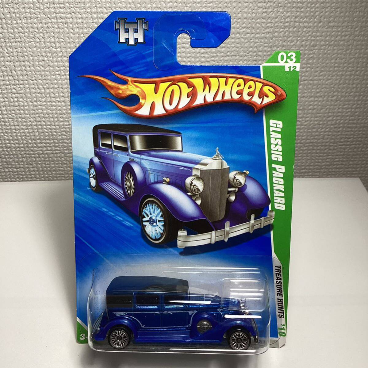 TREASURE HUNT!トレジャーハント！☆ホットウィール☆ クラシック　パッカード　Hot Wheels _画像2