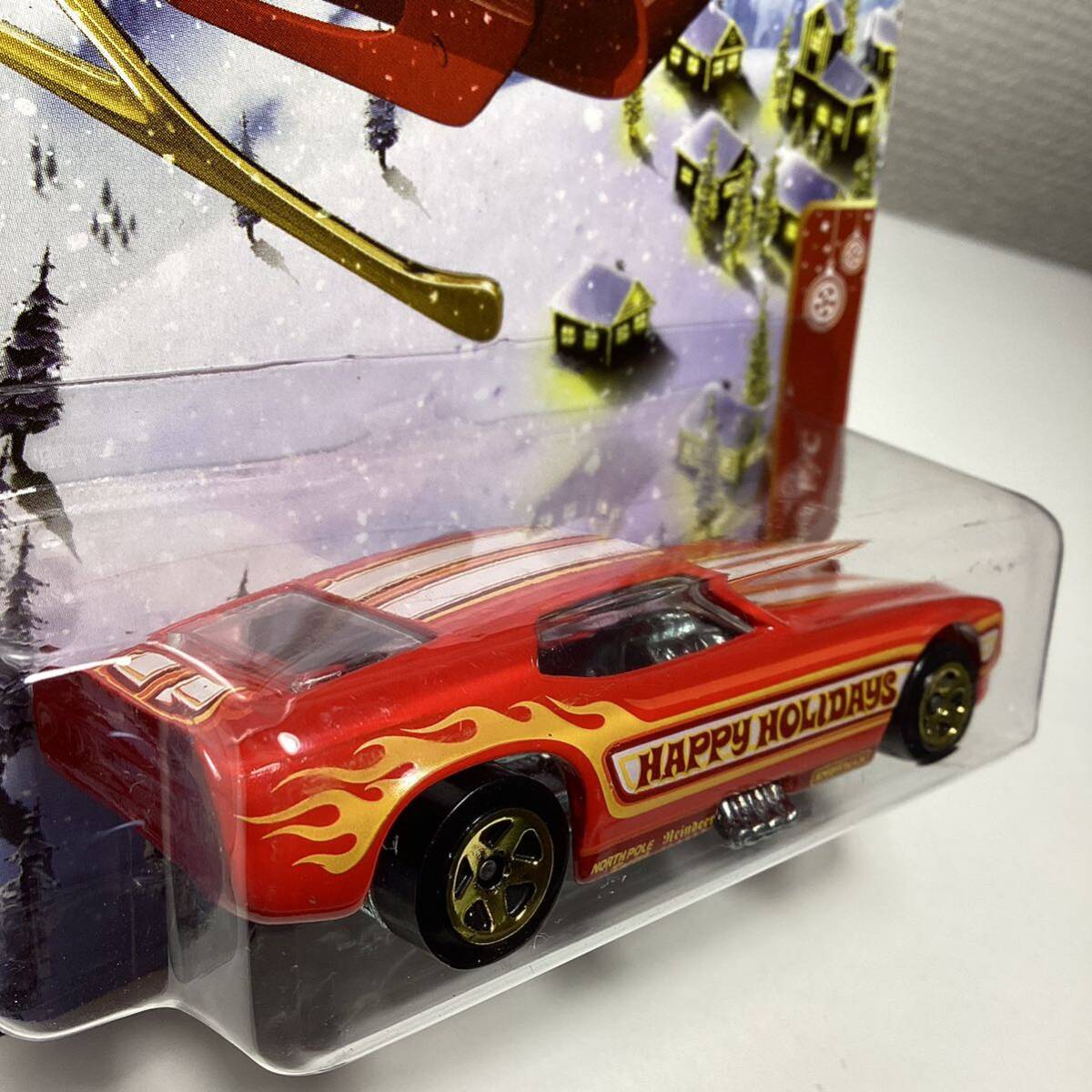 【Walmart限定】☆ホットウィール☆ '71 フォード　マスタング　F/C ホリデー　ホットロッド　Hot Wheels _画像4