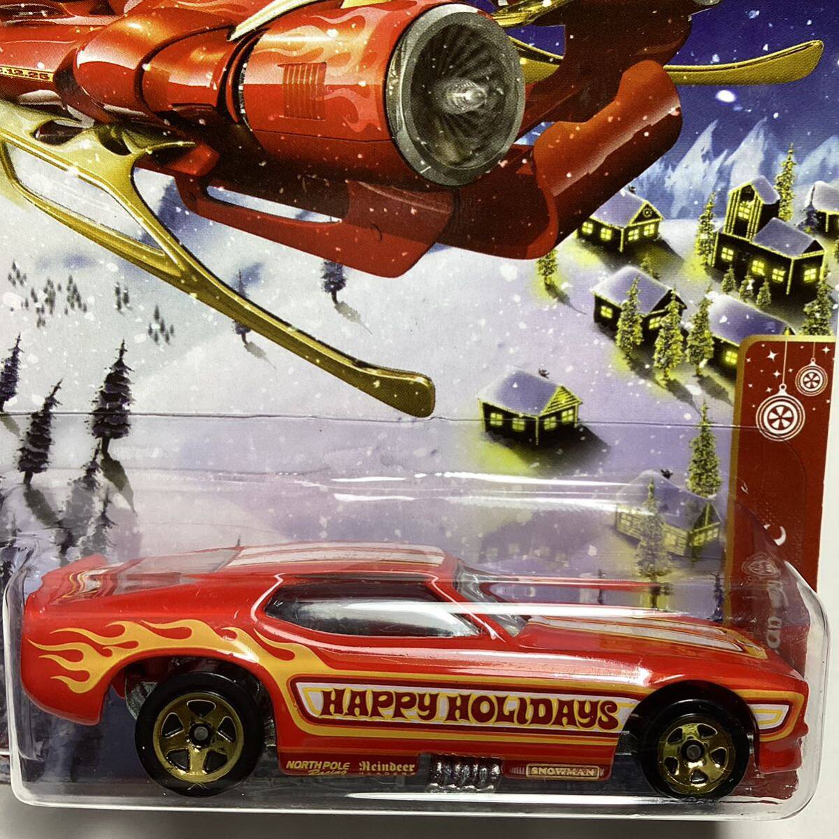 【Walmart限定】☆ホットウィール☆ '71 フォード　マスタング　F/C ホリデー　ホットロッド　Hot Wheels _画像1