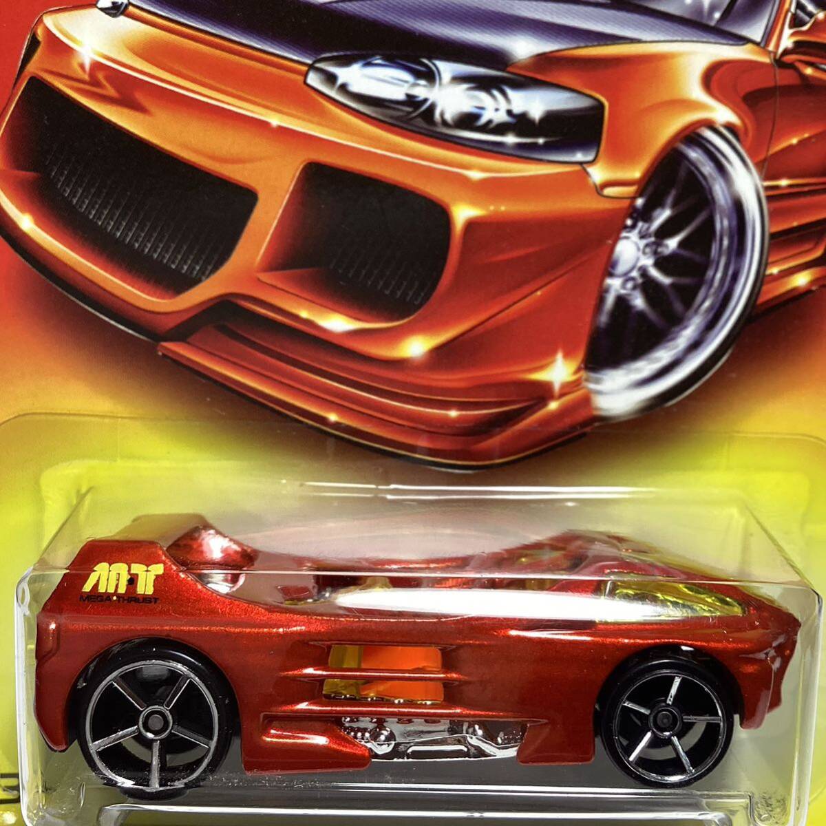 【Walmart限定】☆ホットウィール☆ メガ　スラスト　RED CARD SERIES レッドカード　Hot Wheels _画像1