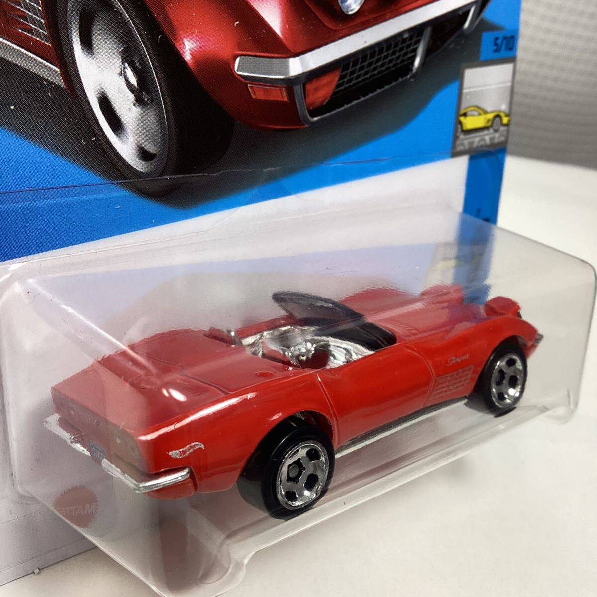 Gアソート ☆ホットウィール☆ '72 シボレー コルベット スティングレイ コンバーチブル Hot Wheels_画像4