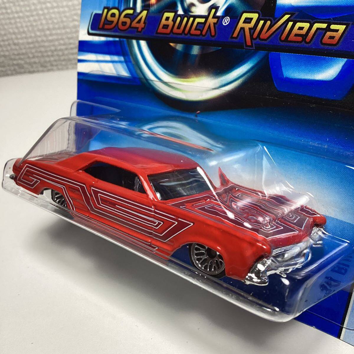 ☆ホットウィール☆ 1964 ビュイック リビエラ 赤　Hot Wheels _画像3