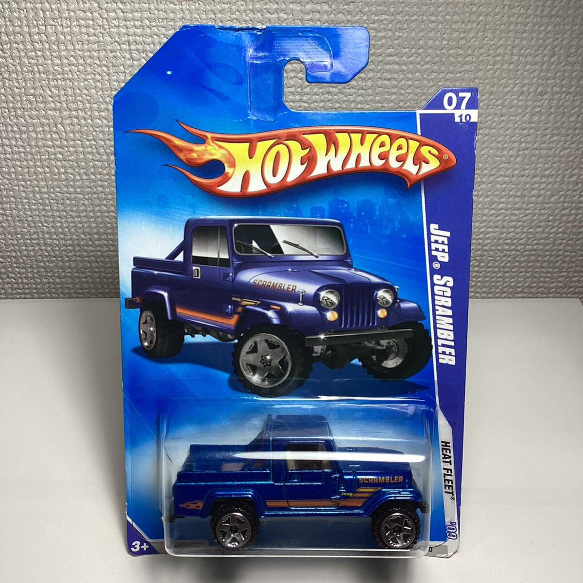 ☆ホットウィール☆ ジープ　スクランブラー　青　Hot Wheels _画像2