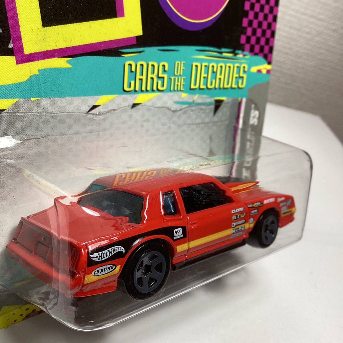 【Walmart限定】☆ホットウィール☆ '86 シボレー モンテカルロ　SS Cars Of The Decades Hot Wheels _画像4