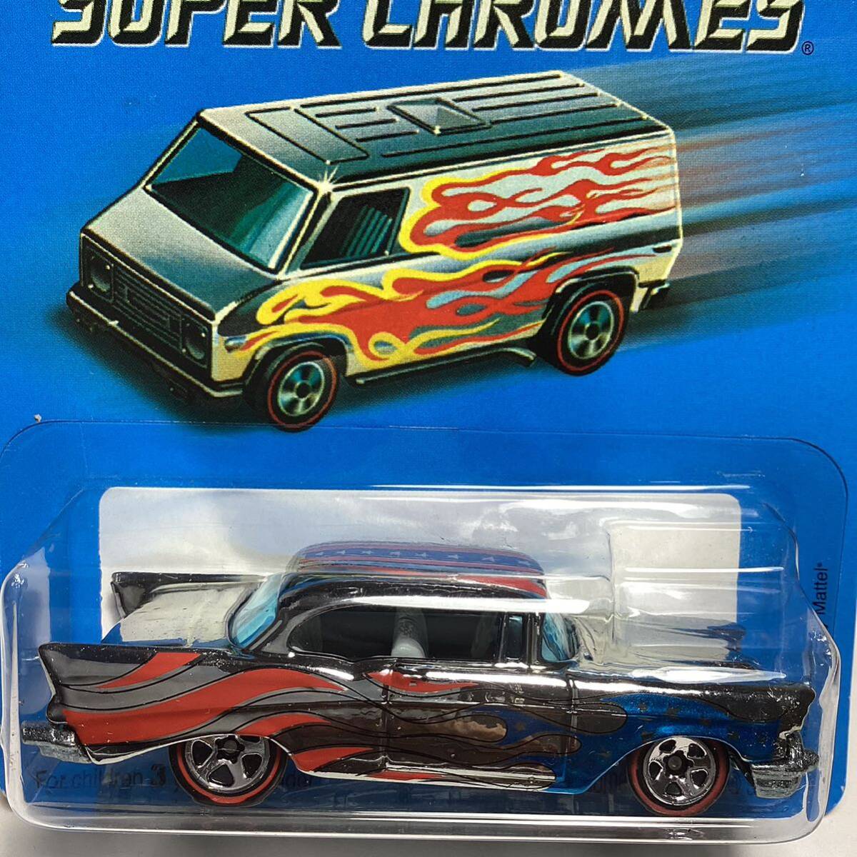 【Target限定】☆ホットウィール☆ シェビー　ベルエア　スーパー　クロム　SUPER CHROMES Hot Wheels_画像1