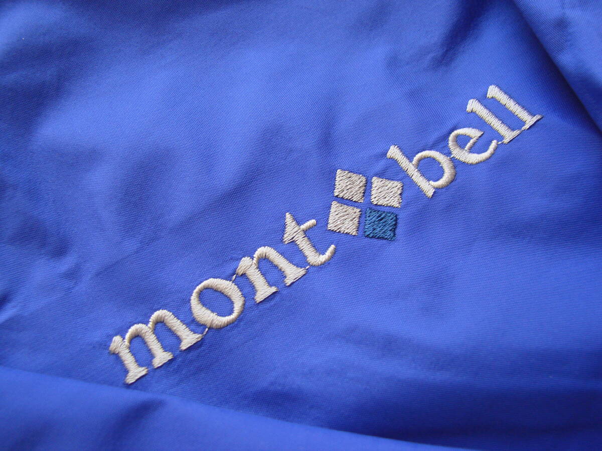 【未使用品】 モンベル mont‐bell レインフィルダー ブルーリッジ ゴアテックス Ｍ 上下セット＋収納袋 1128464の画像3