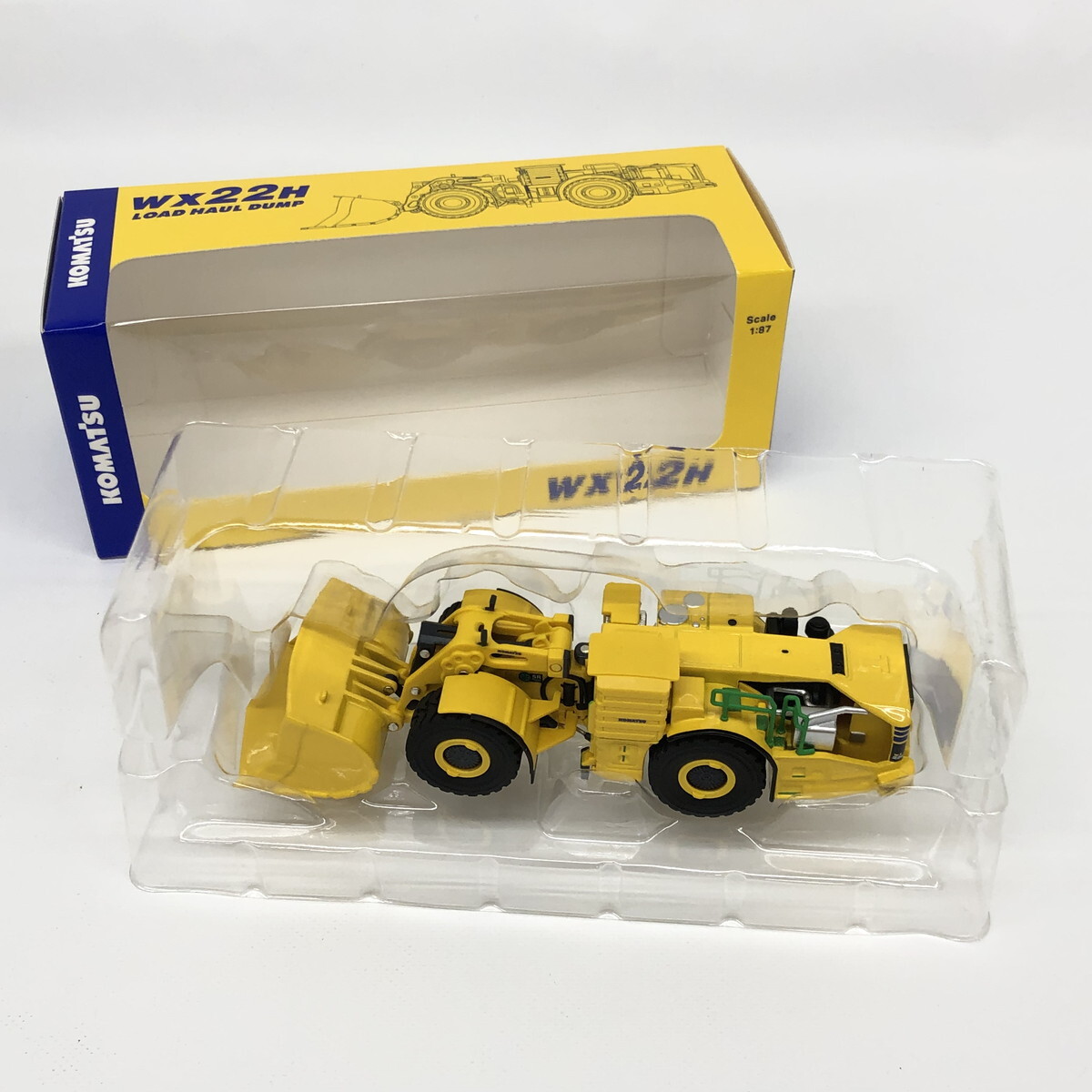 【中古美品】　コマツ KOMATSU 株主優待 オリジナルミニチュア ６点セット WX22H WA380-8 G40&PC30E 931XC HM400-5 (N60513_5_28suy)_画像5