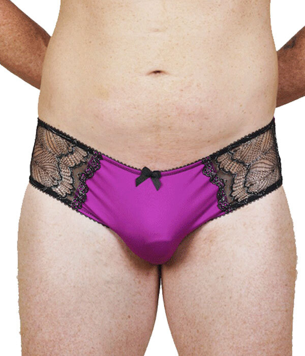 ＊新品未使用 Hommemystereオムマイステール Violet メンズブリーフパンティ 4076(S) 正規品 メンズ下着 メンズランジェリー 男性パンティ_画像1