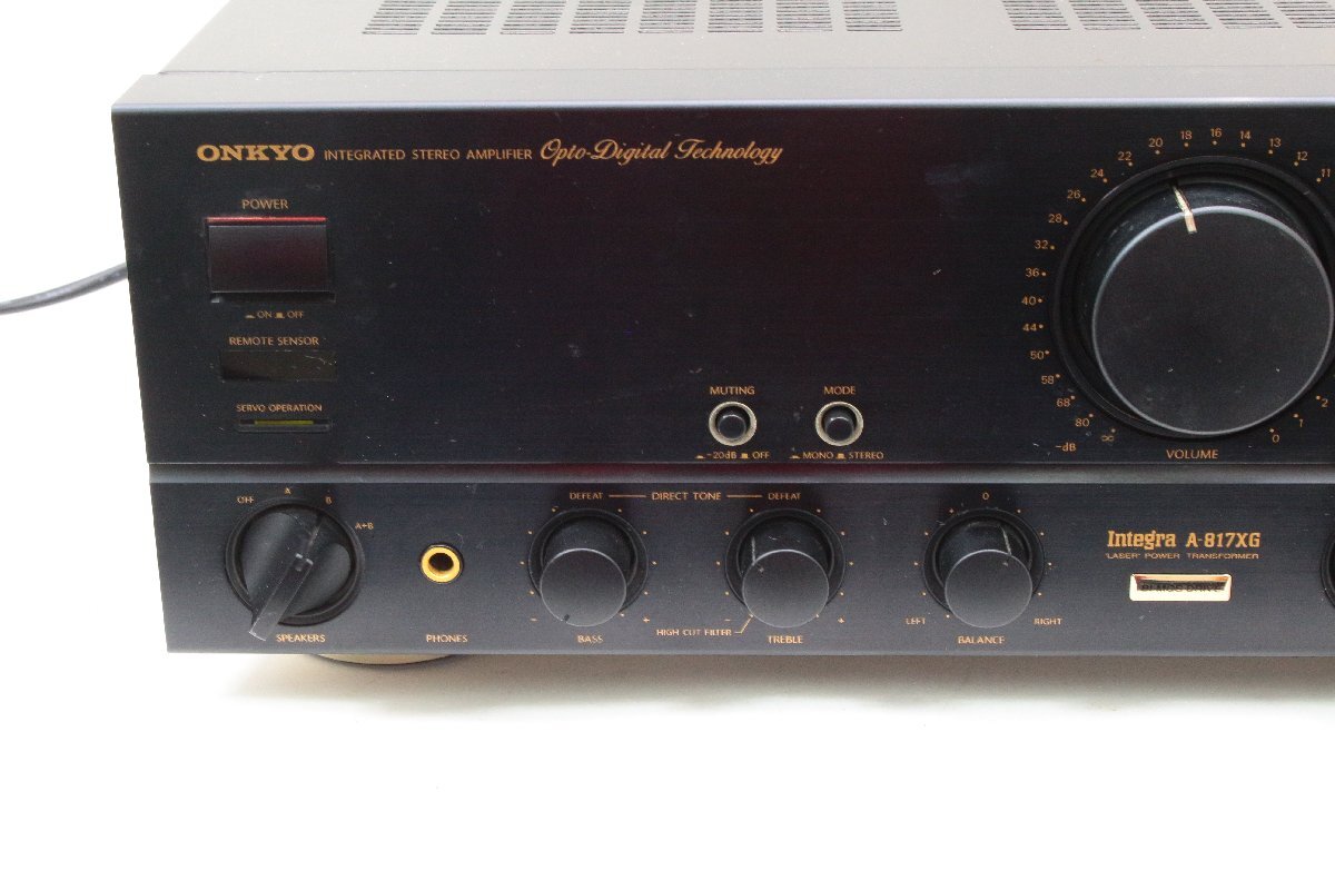 ONKYO * Integra основной предусилитель [A-817XG] * #7384