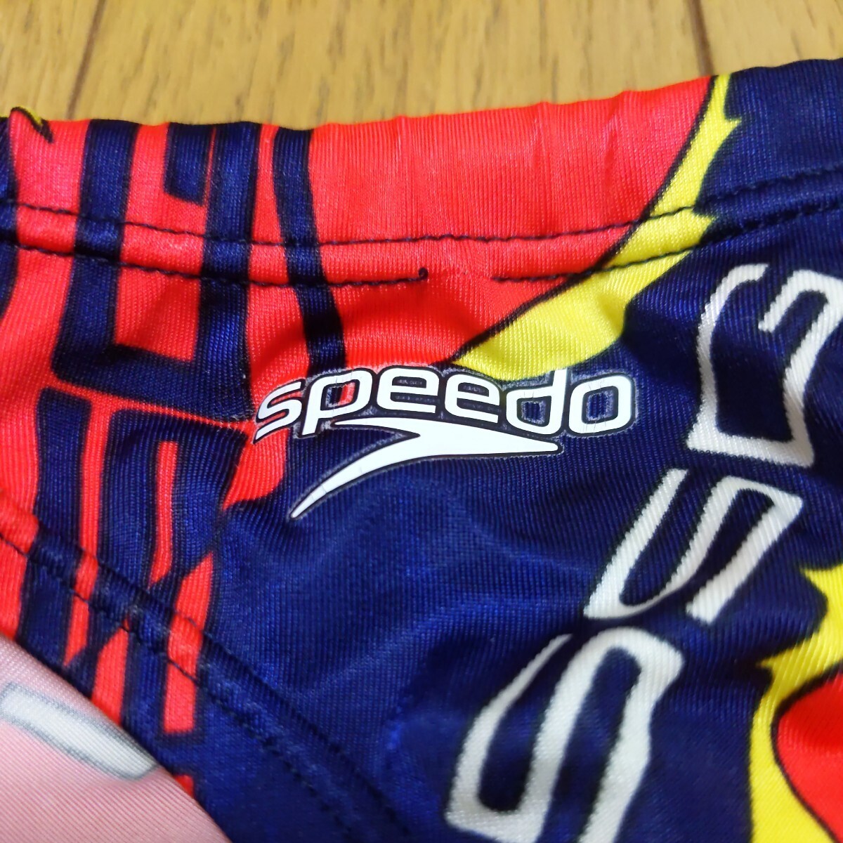イトマンスイミングスクール ISSG アクアブレード 選手コース Mサイズ SPEEDO 競パン 競泳水着 スピード MIZUNO ミズノ ISS_ロゴひび割れ、一部糸のほつれあり