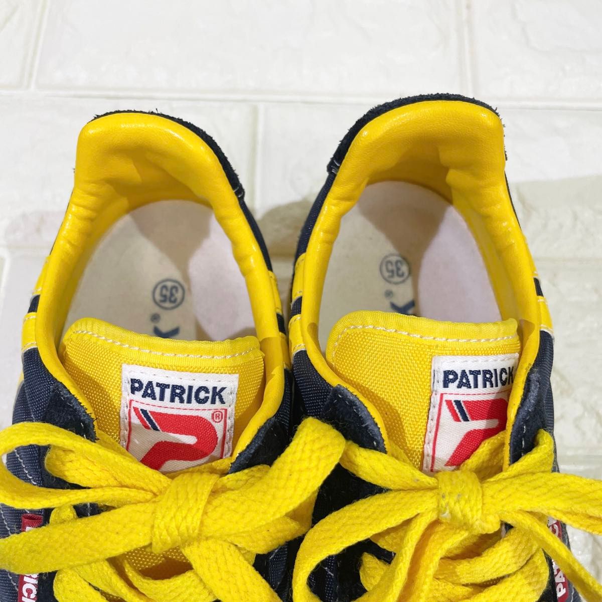 【極美品】PATRICKパトリック マラソン MARATHON スニーカー35
