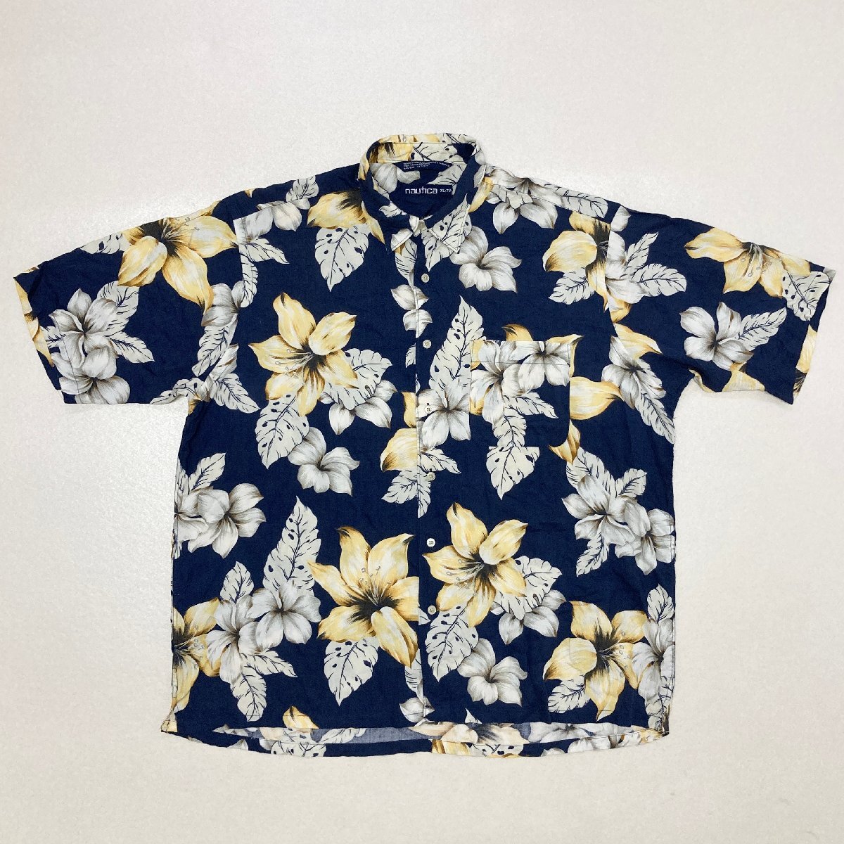 *NAUTICA Nautica 3 point set sale size MIX shirt pattern shirt botanikaru pattern peiz Lee pattern button down contains . present condition goods 0.78kg*