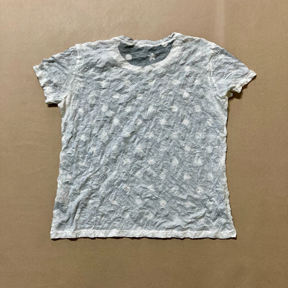 ★me ISSEY MIYAKE ミー イッセイミヤケ Tシャツ トップス ドット 水玉 ブラック 0.1kg★の画像2