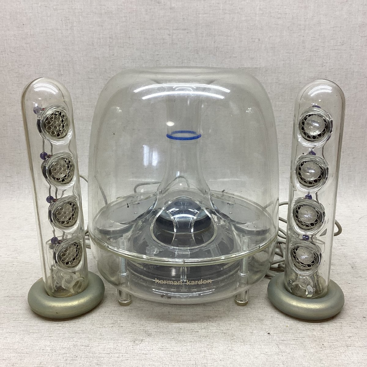 #Harman Kardon harman/kardon PC speaker SoundStickⅡ body only operation not yet verification junk insect . go in /4.46kg#