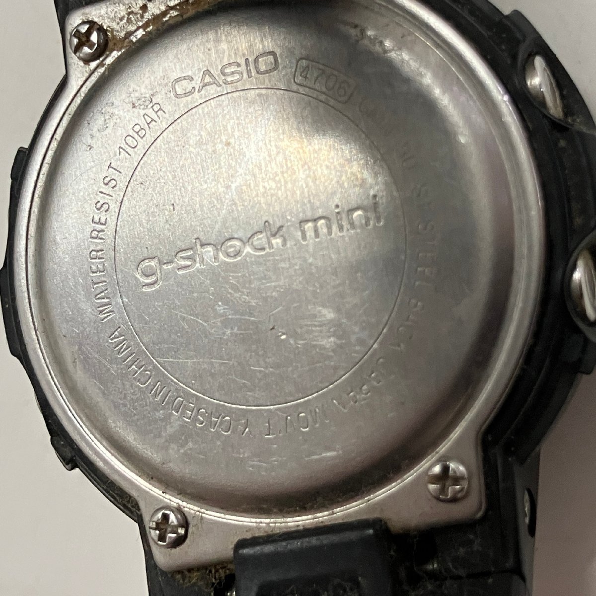 ◆【ジャンク品】 CASIO カシオ G-SHOCK/9本 G-SHOCK mini/1本 計10本 まとめて 約0.9kg 腕時計 現状品 (GB)M/G60508/2/0.9_画像8