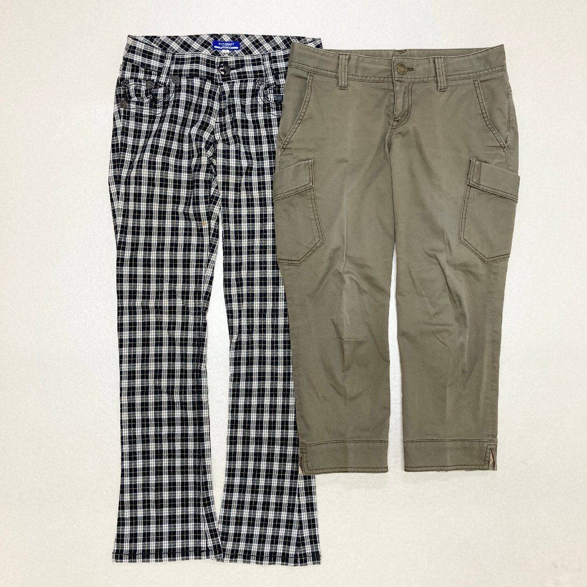 ●BURBERRY BLUE LABEL/LONDON バーバリー 10点 まとめ売り サイズMIX シャツ トップス スカート パンツ 等 レディース 卸 現状品 2.43kg●_画像5