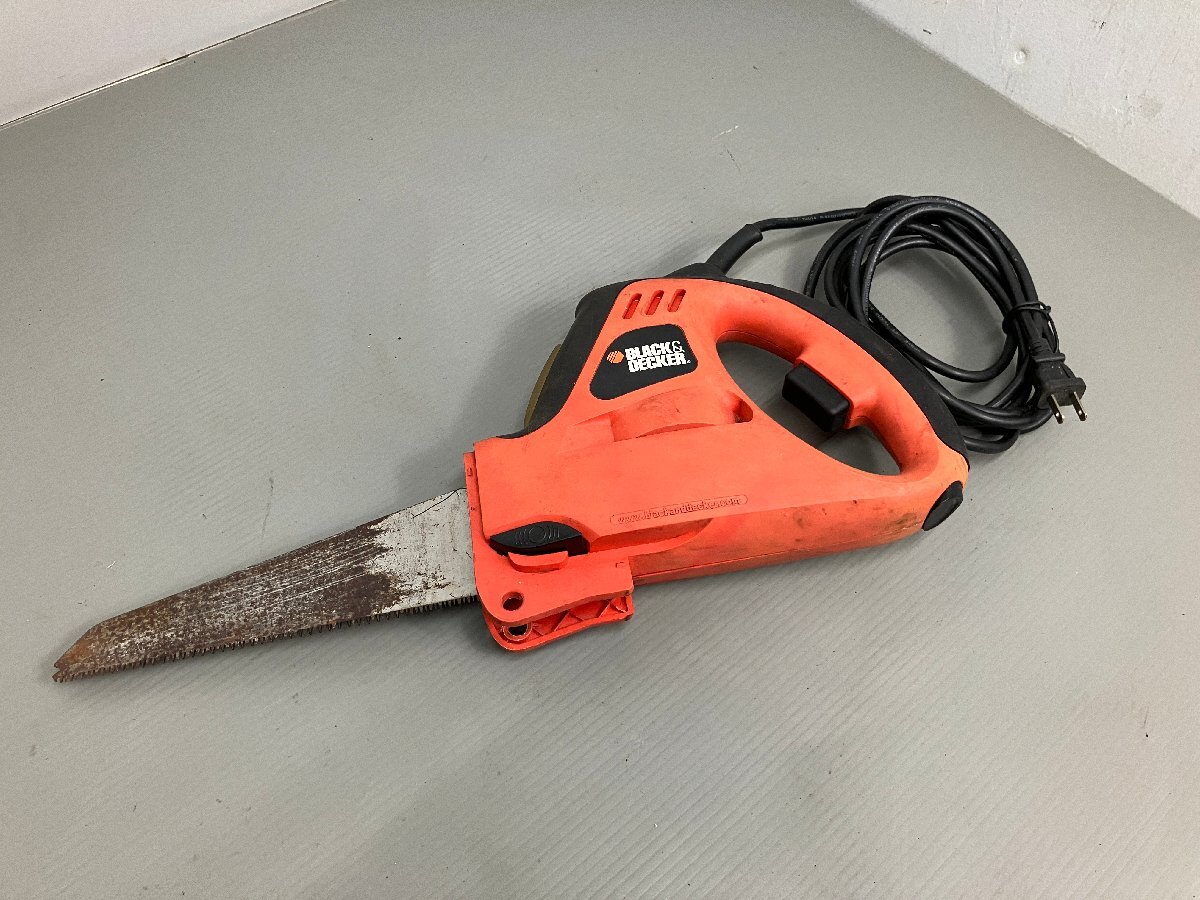 ** Sagawa shipping direct pickup possible store selling together [ junk electrification OK]BLACK&DECKER electromotive saw / jigsaw KS900G-JP present condition delivery (C1)H/m60510/2/2