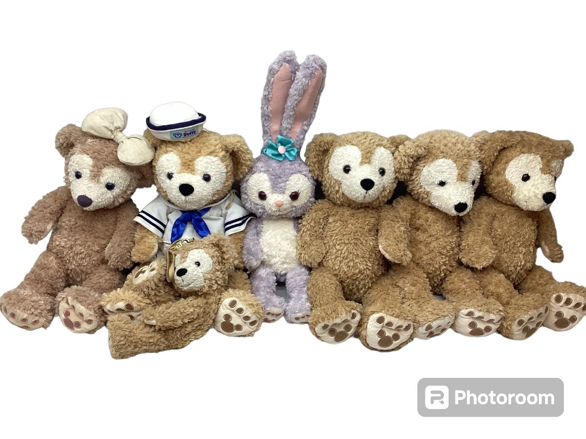 ■Disney ディズニー Duffy＆Friends ダッフィー ぬいぐるみ まとめ売り 65㎝×3体 40㎝×6体 他10個 中古品 /6.75kg■_画像2