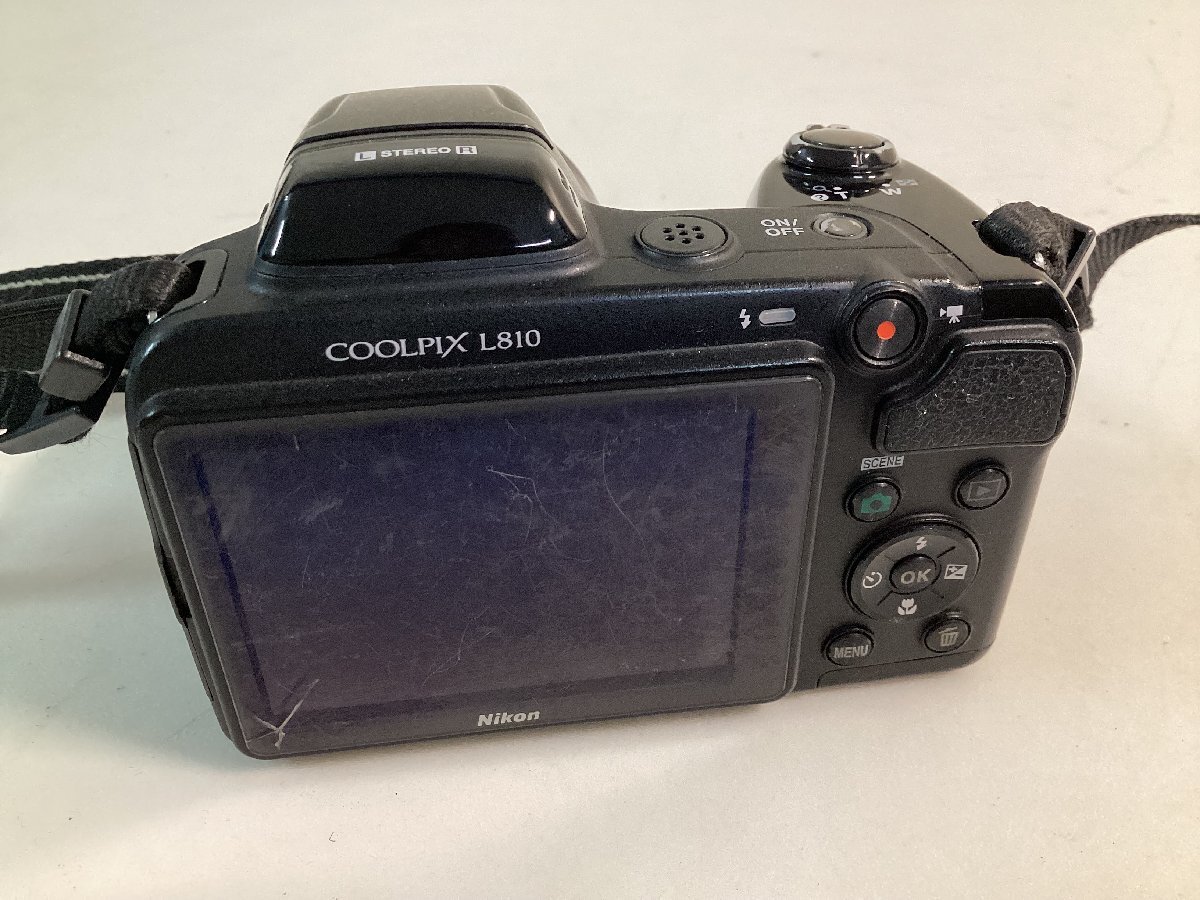 ★希少 Nikon デジタルカメラ COOLPIX L810 ブラック コンパクト 現状品0.45kg★_画像2