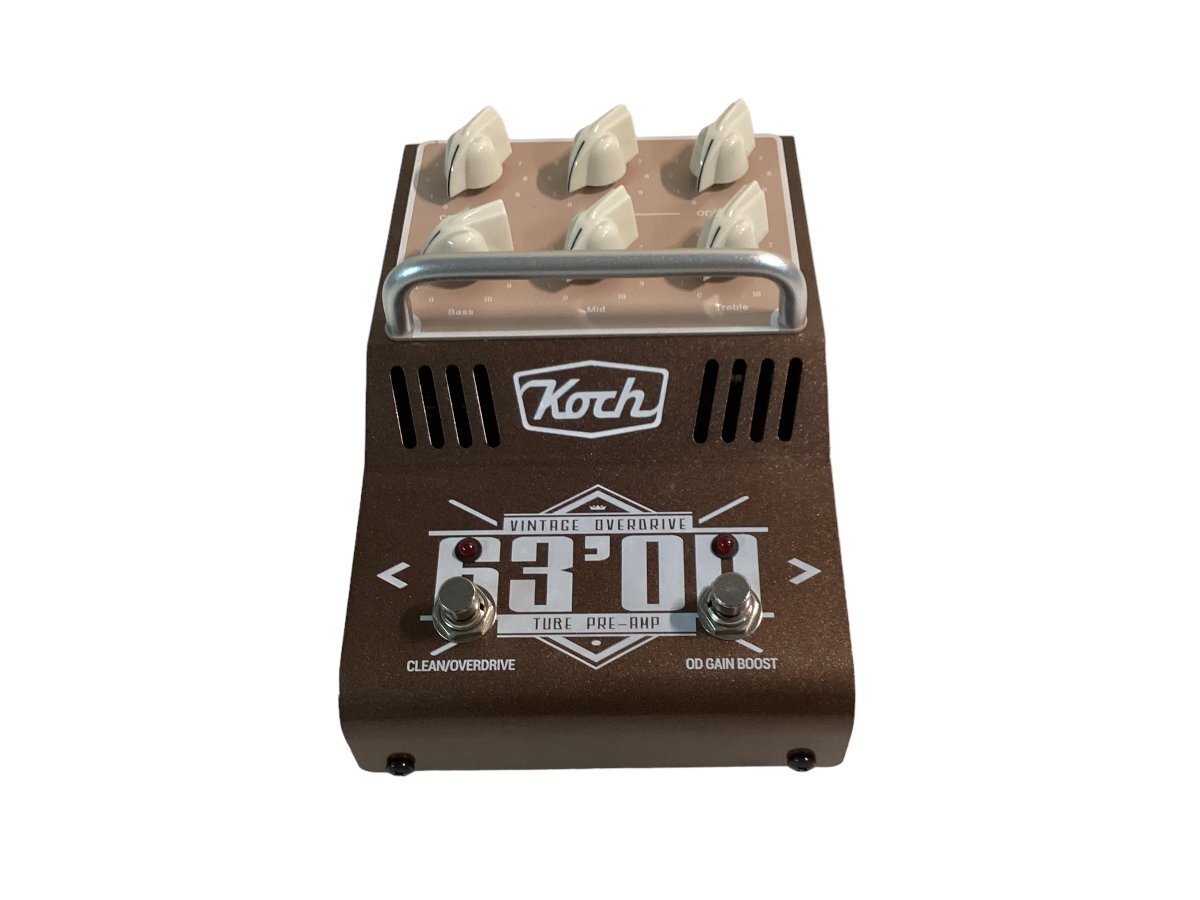 *Koch 63\'OD VINTAGE OVER DRIVE TUBE PRE-AMP guitar for pre-amplifier overdrive sound Junk 1.05kg*
