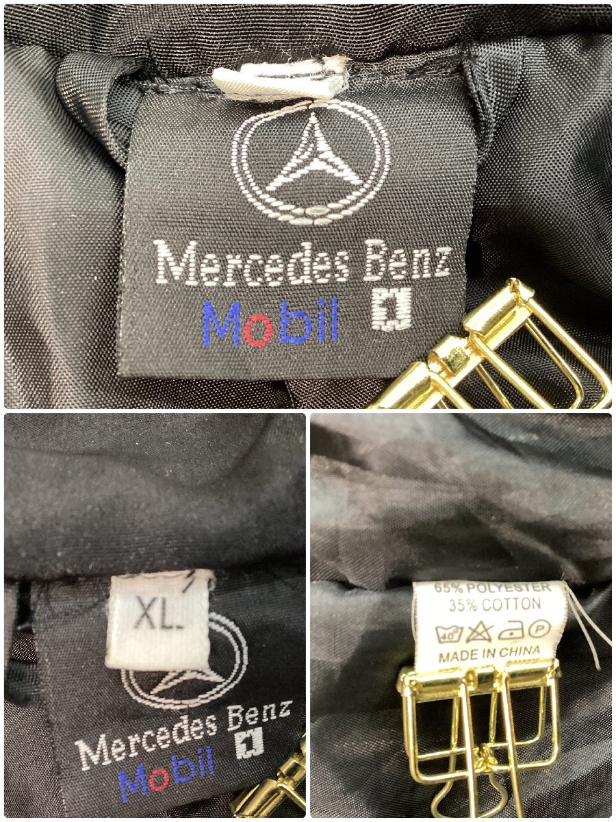 #Mercedes-Benz Mercedes Benz racing jacket blouson jumper embroidery men's size XL black black /0.74kg#