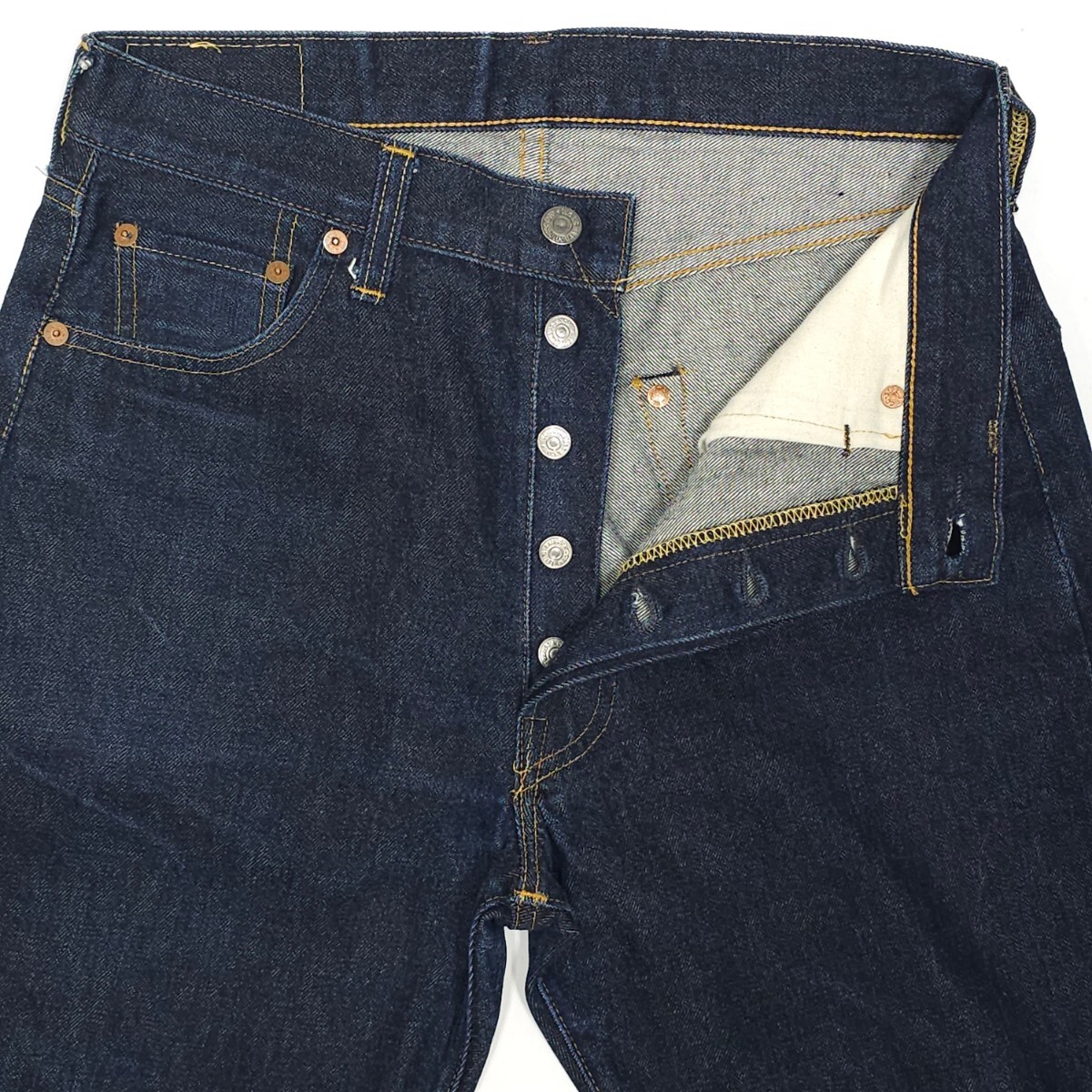 濃紺 米国製Levi'sリーバイス 501XXヴィンテージ復刻W31ジーンズ 濃紺 米国製Levi'sリーバイス 501XXヴィンテージ復刻W31ジーンズ