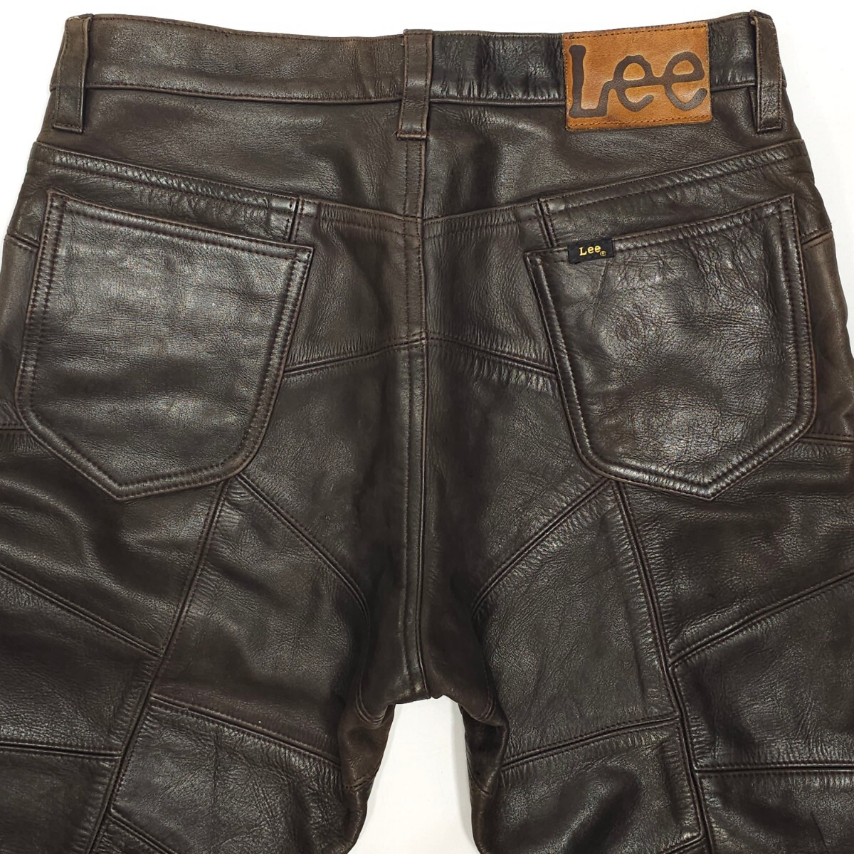 廃盤希少 Lee RIDERSリーライダース 5201パッチワークレザー 廃盤希少 Lee RIDERSリーライダース 5201パッチワークレザー