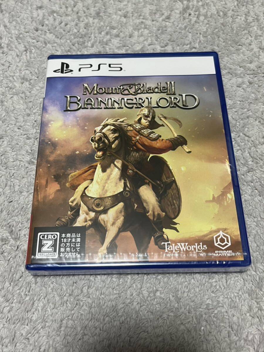 新品 PS5 MOUNT & BLADE II: BANNERLORD マウントアンドブレイド2 バナーロード 新品未開封の画像1